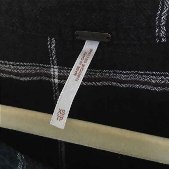 Free People Jumpsuit Plaid - Picture 5 of 5